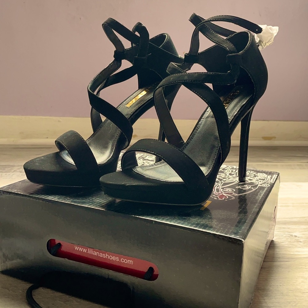 Black heels